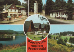 91533 - Frauenwald - Wanderziele, U.a. Monument Am Bohrstuhl - 1986 - Arnstadt