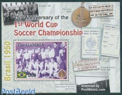 Gambia 2005 1st World Cup Soccer Championship S/s, Uruguay, Mint NH, Sport - Football - Gambie (...-1964)