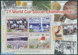 Gambia 2005 1st World Soccer Championship 4v M/s, Uruguay, Mint NH, Sport - Football - Gambie (...-1964)