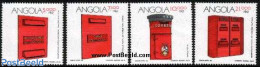 Angola 1994 Letter Boxes 4v, Mint NH, Mail Boxes - Post - Poste