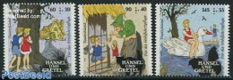 Germany, Federal Republic 2014 Welfare, Hansel And Gretel 3v, Mint NH, Art - Fairytales - Neufs