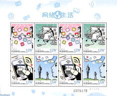 China People’s Republic 2014 Telecommunications M/s, Mint NH, Science - Computers & IT - Telecommunication - Unused Stamps