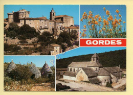 84. GORDES – Le Village Et Son Château - Les 3 Borie L'abbaye De Sénanque –  Multivues (voir Scan Recto/verso) - Gordes