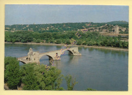 84. AVIGNON – Vue Générale Sur Le Pont St-Bénézet (voir Scan Recto/verso) - Avignon (Palais & Pont)