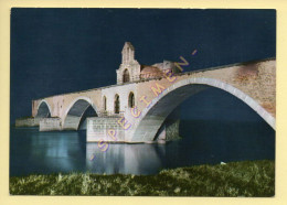 84. AVIGNON - Le Pont St-Bénézet Illuminé (voir Scan Recto/verso) - Avignon (Palais & Pont)