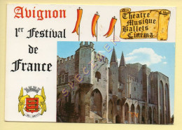 84. AVIGNON – 1er Festival De France – Blason – Parchemin (voir Scan Recto/verso) - Avignon