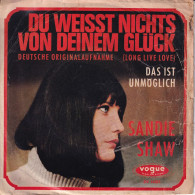 SANDIE SHAW - GERMANY SG  - DU WEISST NIGHTS VON DEINEM GLUCK + 1 - Rock