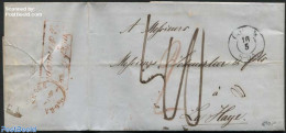 Germany, Empire 1848 Letter From Coeln To La Haye (NL), Postal History - Prephilately