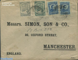 Colombia 1929 Envelope From Colombia To Manchester, England, Postal History - Colombie