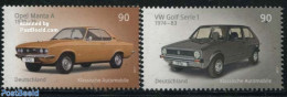 Germany, Federal Republic 2017 Classic Cars, Opel Manta, VW Golf 2v, Mint NH, Transport - Automobiles - Neufs