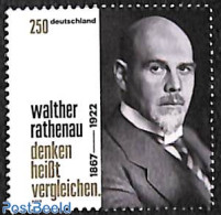 Germany, Federal Republic 2017 Walter Rathenau 1v, Mint NH - Neufs