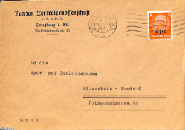 France 1940 Letter From Strassbourg To Strassburg-Neudorf, Postal History - Lettres & Documents