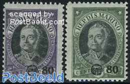 San Marino 1936 Antonio Onofri 2v, Unused (hinged) - Unused Stamps