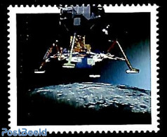 Germany, Federal Republic 2019 50 Years Moonlanding 1v, Mint NH, Transport - Space Exploration - Unused Stamps