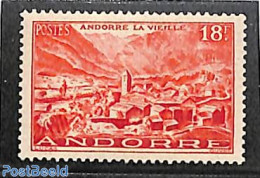 Andorra, French Post 1951 18f, Stamp Out Of Set, Mint NH - Neufs