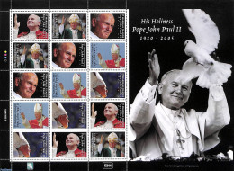 Marshall Islands 2005 Pope John Paul II M/s, Mint NH, Religion - Pope - Popes