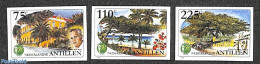 Netherlands Antilles 1999 Avila Beach Hotel 3v, Imperforated, Mint NH, Various - Hotels - Tourism - Hôtellerie - Horeca
