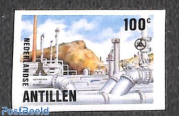 Netherlands Antilles 1990 Oil Raffinery 1v, Imperforated, Mint NH, Science - Chemistry & Chemists - Chimie
