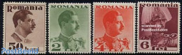 Romania 1934 Definitives 4v, Unused (hinged) - Unused Stamps