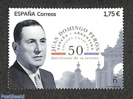 Spain 2022 Return Of Peron To Argentina 1v, Mint NH, History - Politicians - Unused Stamps