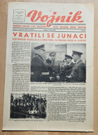 Hrvatski Vojnik 1944 Br. 23 NDH Ustasa Newspaper  Ante Pavelic, Ante Vrkljan, Nikola Mandic, Ante Vokic - Autres & Non Classés