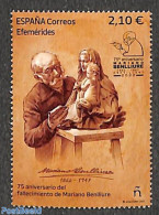 Spain 2022 Mariano Benlliure 1v, Mint NH, Art - Sculpture - Unused Stamps
