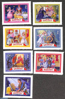 Guernsey 2022 Christmas, Panto 7v S-a, Mint NH, Performance Art - Religion - Theatre - Christmas - Theatre