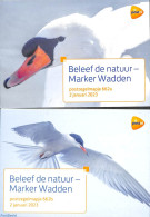 Netherlands 2023 Markerwadden, Presentation Pack 662a+b, Mint NH, Nature - Birds - Fish - Unused Stamps