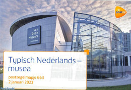 Netherlands 2023 Typical Dutch/musea, Presentation Pack 663, Mint NH, Art - Museums - Neufs
