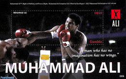 Gambia 2022 Muhammad Ali S/s, Mint NH, Sport - Boxing - Boksen