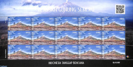 Indonesia 2022 Volcano Letusan Gunung Semeru M/s, Mint NH, History - Geology - Indonesia