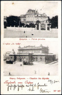 Bulgaria: Sofia, Palais Princier Et Chambre Des Députés  1900 - Bulgarie