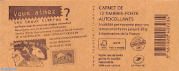 France 2012 Abonnement Aux Carnets, Booklet 12x Lettre Prioritaire, Mint NH, Nature - Poultry - Stamp Booklets - Neufs
