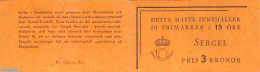 Sweden 1940 Johan Tobias Sergel Booklet, Mint NH, Stamp Booklets - Art - Sculpture - Unused Stamps