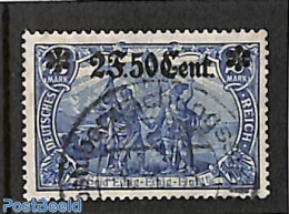 Belgium 1916 2F50Cent On 2M, 25:17, Stamp Out Of Set, Unused (hinged) - Neufs