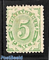 Australia 1902 5d, Postage Due, Type II, Perf. 12:11, Unused (hinged) - Autres & Non Classés