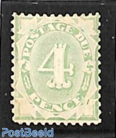 Australia 1906 4d, Postage Due, WM Crown-A, Perf. 11.5:11, Unused (hinged) - Autres & Non Classés