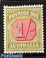 Australia 1938 1sh, Postage Due, Stamp Out Of Set, Unused (hinged) - Other & Unclassified