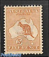 Australia 1913 5p, Stamp Out Of Set, Unused (hinged), Nature - Animals (others & Mixed) - Neufs