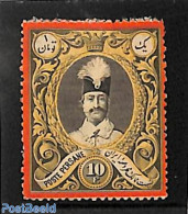Iran/Persia 1882 10Fr, Stamp Out Of Set, Unused (hinged) - Iran