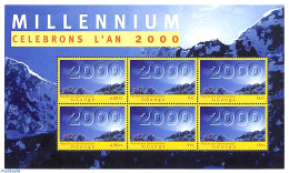 Congo Dem. Republic, (zaire) 2000 Millenium M/s, Mint NH, Various - New Year - New Year