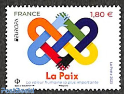 France 2023 Europa, Peace 1v, Mint NH, History - Various - Europa (cept) - Peace - Joint Issues - Ongebruikt