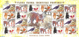 Indonesia 2010 Animals M/s, Mint NH, Nature - Animals (others & Mixed) - Bears - Birds - Cat Family - Indonésie