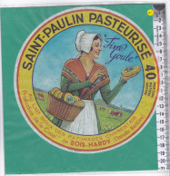 C1488 FROMAGE SAINT PAULIN PASTEURISE BOIS-HARDY CHARENTE MARITIME - Cheese