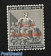 Botswana 1885 1/2d, Stamp Out Of Set, Without Gum, Unused (hinged) - Botswana (1966-...)