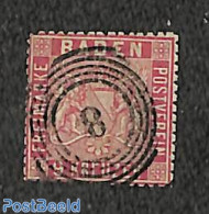 Germany, Baden 1860 9Kr, Used, Used Stamps - Other & Unclassified
