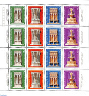 Hungary 1975 European Architectural Year M/s, Mint NH, History - Europa Hang-on Issues - Art - Architecture - Unused Stamps