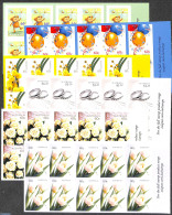 Australia 2010 Wishing Stamps, 6 Foil Booklets, Mint NH, Nature - Flowers & Plants - Stamp Booklets - Neufs