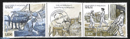 Saint Pierre And Miquelon 2023 Arrivals And Storage 2v+tab [:T:], Mint NH, Transport - Ships And Boats - Ships