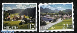 Switzerland 2023 Villages, Joint Issue South Korea 2v, Mint NH, Various - Joint Issues - Neufs